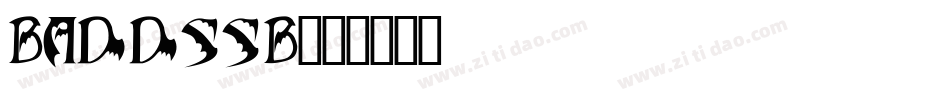 BADDSSB字体转换