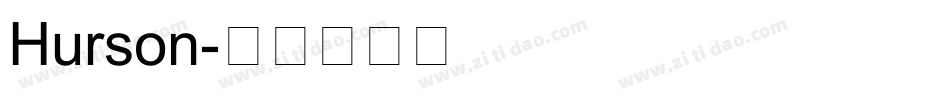 Hurson字体转换
