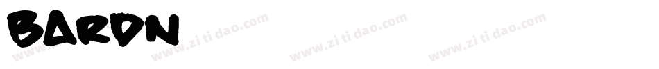 BARDN字体转换