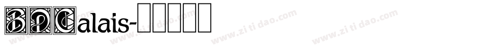BDCalais字体转换