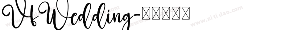 VfWedding字体转换