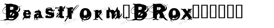 Beastform-BRox字体转换
