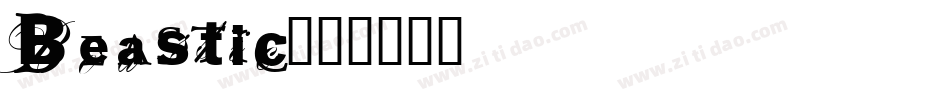 Beastic字体转换