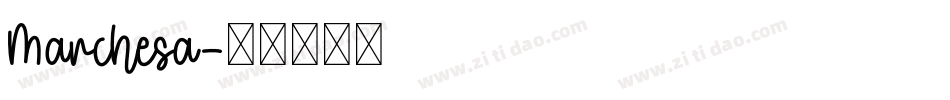 Marchesa字体转换