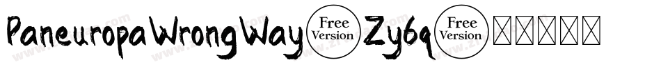 PaneuropaWrongWay-Zy6q字体转换