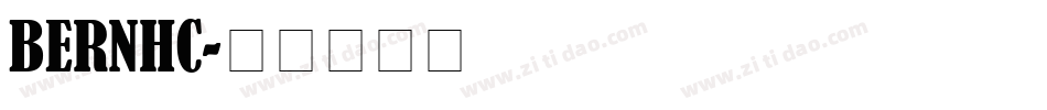 BERNHC字体转换