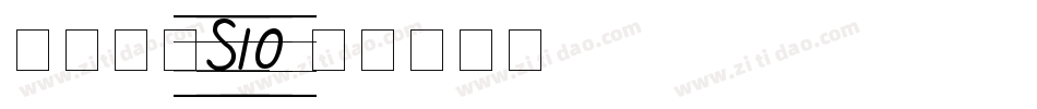 方正斜体S10字体转换