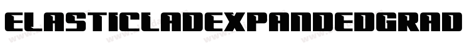 ElasticLadExpandedGradient-vmg89字体转换 ElasticLadExpandedGradient-vmg89字体转换