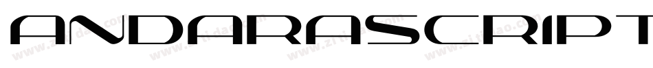AndaraScriptDemo-R27A字体转换