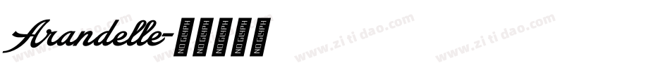 Arandelle字体转换
