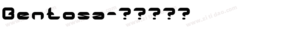 Bentosa字体转换