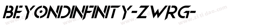 BeyondInfinity-zWrG字体转换
