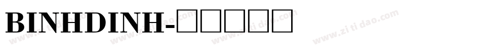 BINHDINH字体转换