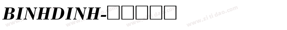 BINHDINH字体转换