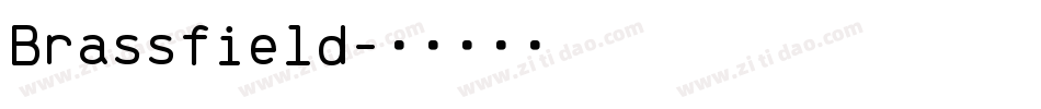 Brassfield字体转换