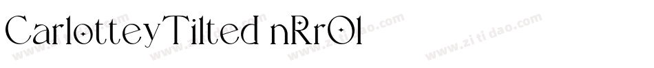 CarlotteyTilted-nRrO1字体转换