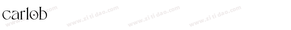 carlob字体转换