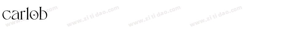 carlob字体转换