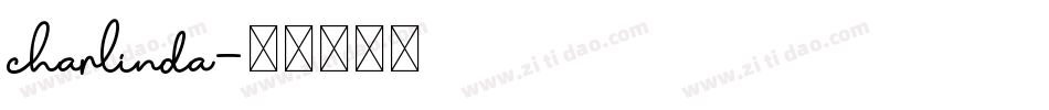 charlinda字体转换