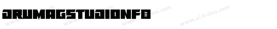 DrumagStudioNF字体转换