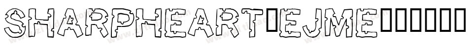 SharpHeart-eJMe字体转换