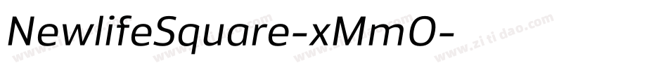 NewlifeSquare-xMmO字体转换