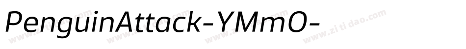 PenguinAttack-YMmO字体转换