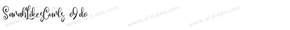 SarahLikesCurls-o9do字体转换