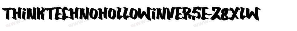 ThinkTechnoHollowInverse-z8XLw字体转换