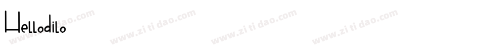 Hellodilo字体转换