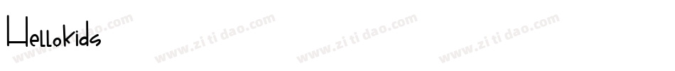 Hellokids字体转换