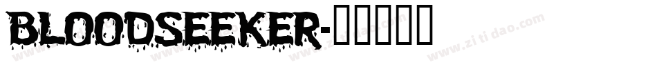 BLOODSEEKER字体转换