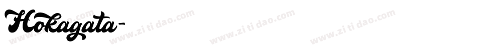 Hokagata字体转换