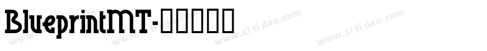 BlueprintMT字体转换