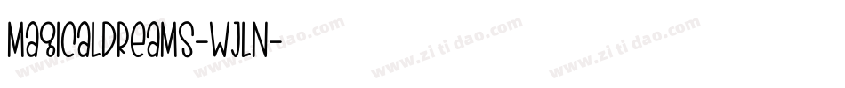 MagicalDreams-wjln字体转换