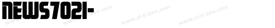 News702i字体转换
