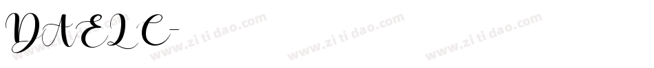 DAELC字体转换