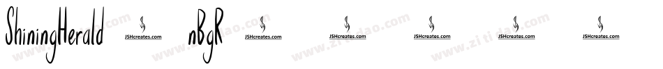 ShiningHerald-nBgR字体转换