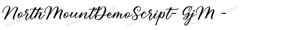 NorthMountDemoScript-1GjM0字体转换
