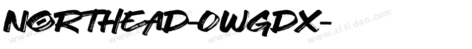 Northead-0WgdX字体转换