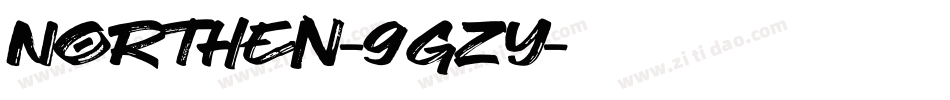 Northen-9gzy字体转换