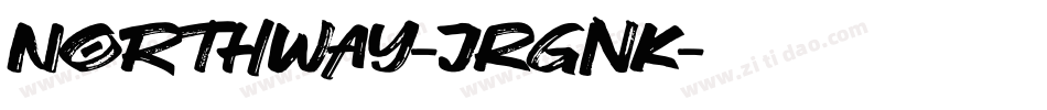 Northway-JRGnK字体转换