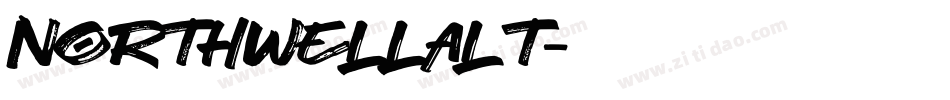 northwellalt字体转换