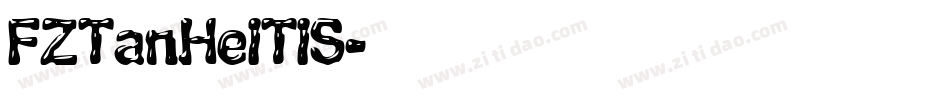 FZTanHeiTiS字体转换