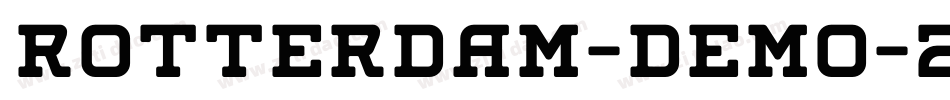 Rotterdam-Demo-2字体转换