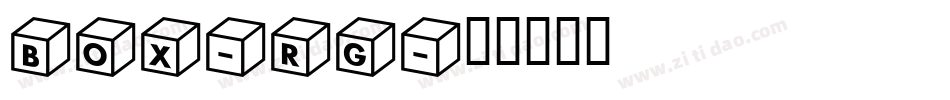 BOX-RG字体转换