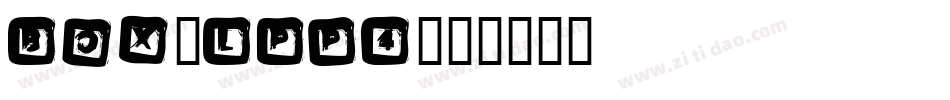 Box-LPp4字体转换