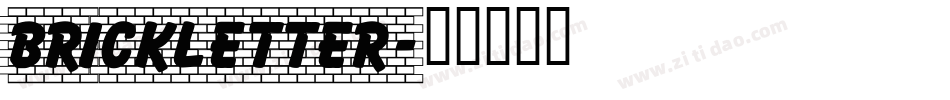 Brickletter字体转换