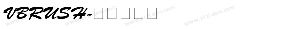 VBRUSH字体转换