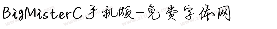 BigMisterC手机版字体转换